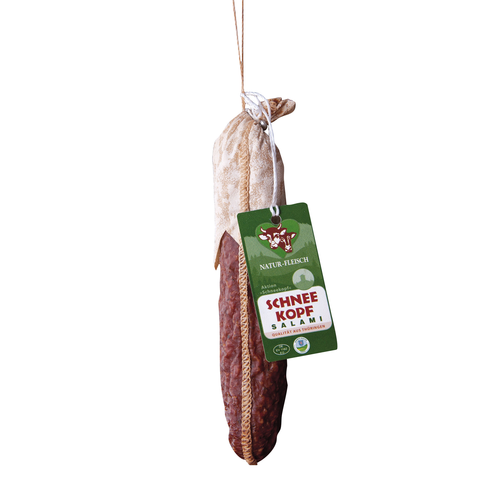 Schneekopfsalami, 300 g Rohfüllgewicht Schneekopfsalami, 300 g Rohfüllgewicht