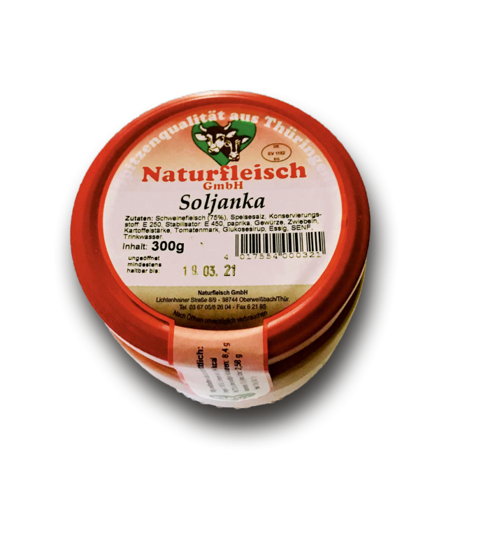 Soljanka im Glas, 300 g Soljanka im Glas, 300 g