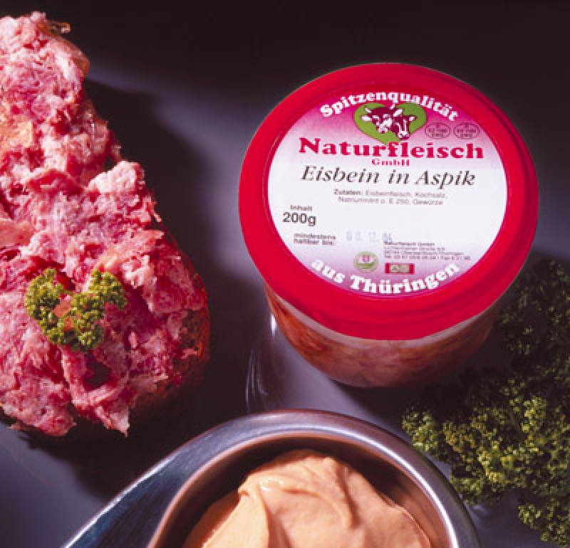 Eisbein in Aspik im Glas, 200 g Eisbein in Aspik im Glas, 200 g